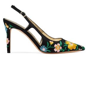 Kate Spade ♠️ Valerie Floral Slingback Heels